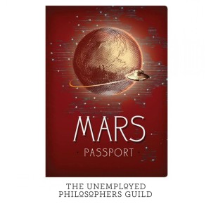 Notebook Passport Mars